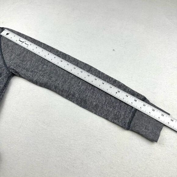 Wallace & Barnes Blue Striped Long‎ Sleeve Henley Shirt Men’s M - Picture 10 of 10